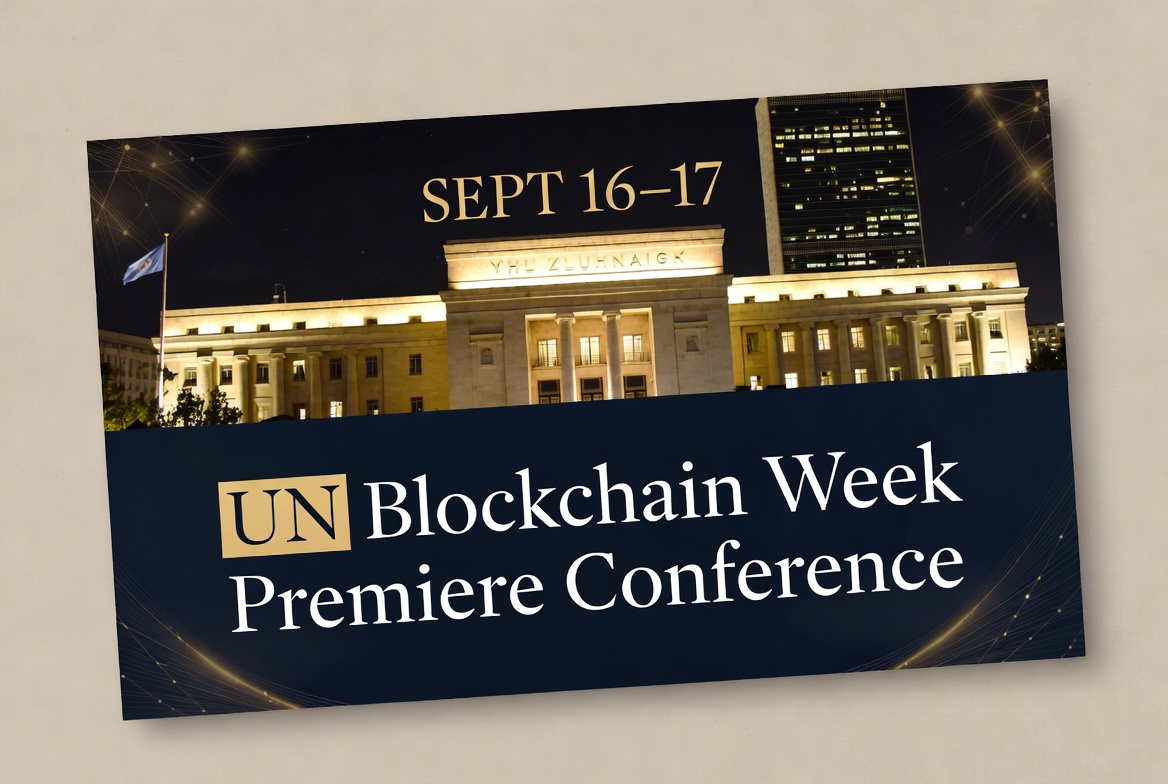 UN Blockchain Week Premiere Conference - Sept 16-17