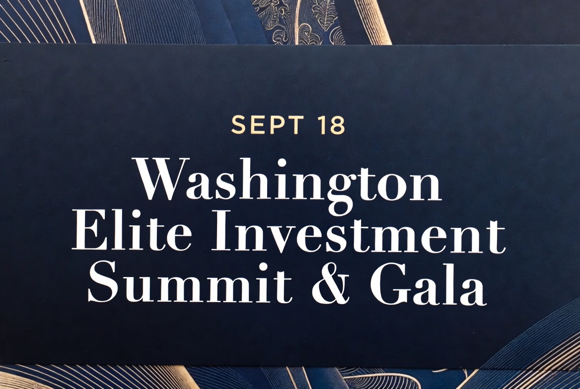 Washington Elite Investment Summit & Gala - Sept 18
