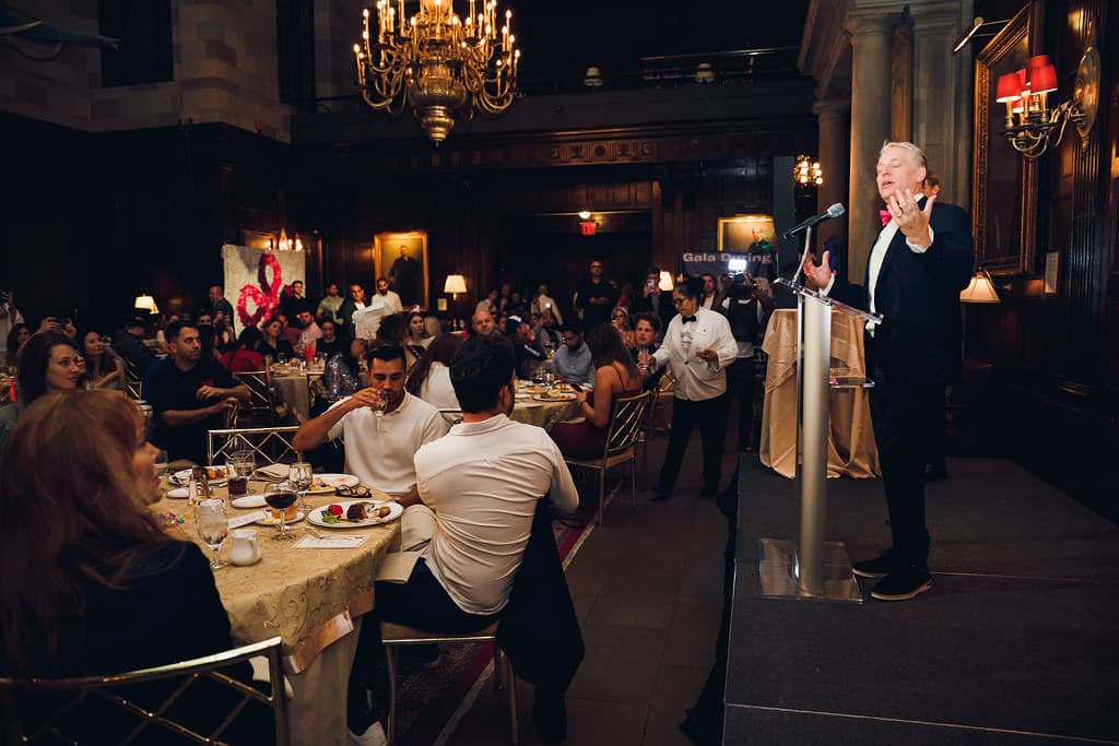 Keynote speaker at the UN Blockchain Week gala